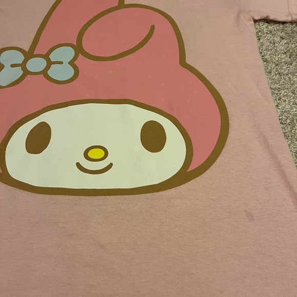 Sanrio Pink My Melody Kids T-Shirt - Picture 4 of 6